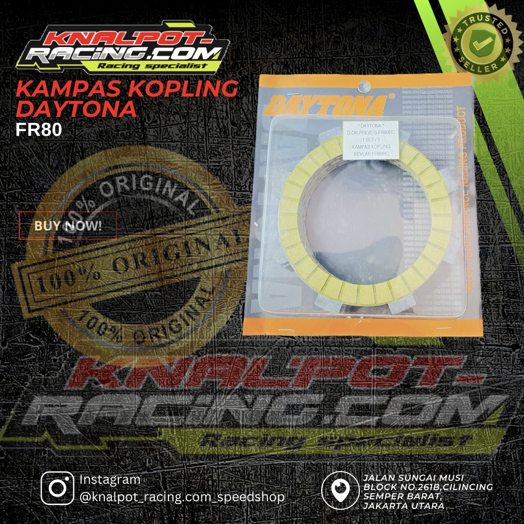 KAMPAS KOPLING DAYTONA FR80 